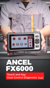 Ancel FX6000 OBD2 Scanner Bidirectional Tool - ABS/SRS/Engine/Transmission Auto VIN Oil Reset BMS Reset