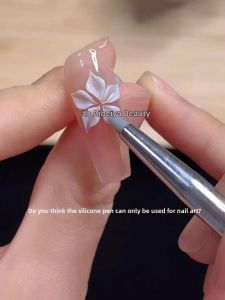 XIANLANYA | Nail Art Carving Painting Smearing Cat Eye Soft Tip Pen