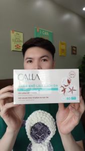 Khăn khô Bông Bạch Tuyết làm sạch da Calla đa năng 80 miếng/hộp