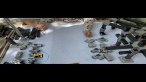 Combo Khớp Nối KỆ 2 TẦNG -1 KHOANG. Khớp Nối Thông Minh Cho Sắt Hộp Vuông 25mm x 25mm