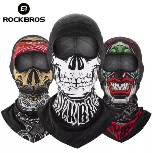 【Giao hàng địa phương】ROCKBROS Khẩu Trang Đạp Xe Khẩu Trang Balaclava Lụa Băng Chống Tia UV Thoáng Khí Khẩu Trang Che Kín Mặt Cắm Trại Câu Cá Thoải Mái Đa Năng Thiết Bị Đạp Xe