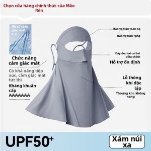 MiiOW | Mặt Nạ Chống UV Che Cổ Cho Phụ Nữ Nhẹ & Thoáng Khí