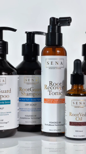 SENA Full RootCare Ritual Set – Herbal Oil + Shampoo + Tonic for Hair Fall Baby Hair Regrowth & Scalp Detox | 3-Step Anti Hair Loss Malaysia | Safe for Pregnancy & Breastfeeding | Scalp Reset & Regrowth | Natural Solution for Oily Itchy Scalp