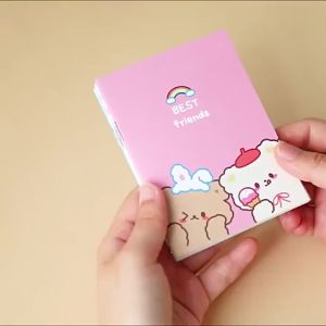 【1-3 Days Delivery】 10Pcs A6 Mini Notebook Cute Cartoon 30 Pages A5 Car Line Book Horizontal Line Notebook Student Notebook