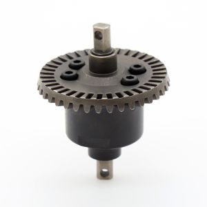 Thép Đen Phía Trước Phía Sau Bộ Phận Nâng Cấp Differentia Cho Xe RC 1/10 Trxs Slash 4x4 VXL Stampede Rustler Remo HQ727 Metal Gear