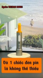 New || Đèn Pin Siêu Sáng XML - F3 Cao Cấp Đèn Pin Cầm Tay Dã Ngoại Ánh Sáng Mạnh Mẽ Cổng Sạc Type C Kèm Nắp Nhiều Màu