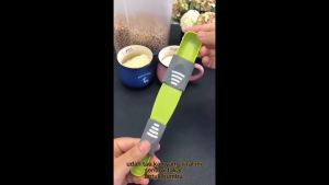 Sendok Ukuran Takaran Gram Bumbu Dapur Bubuk Minuman Kue Sendok Ukur Plastik Sendok Pengukur Gram