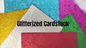 10pcs Premium Thick Glitter Cardstock Paper Glitter Sticker Board Card 250gsm A4 Size Sparkling Flash Board for Crafts