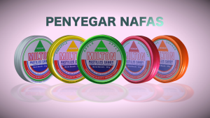 Permen MILTON PASTILLES Kaleng 15gr Karton Isi 24 Box