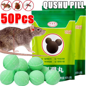 50/100pcs Efficient Rat Repellent Ball / Non-toxic Mice Rodent Repellent / Outdoor Safty Rat Mothballs / Household Gel Moth Balls for Repeling Mosquitoes Cockroaches Mice