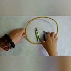 Stainless Alat Pelepas Grommet Badminton / Alat Penghilang Grommet Raket Badminton / Tenis