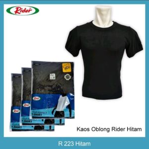 Tshirt Rider / kaos oblong Rider / Rider underwear / pakaian dalam pria / kaos oblong hitam
