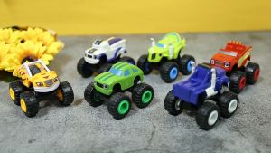 【COD&Local Ship】Nickelodeon Blaze and Monster Machines Super Stunts Kids Toy Truck Car