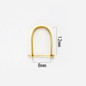 S925 Pure Silver Safety Lock Clasp Pendant Necklace Buckle Jade Buckle Head Chain Buckle Empty Bracket Fashion Jewelry Accessory