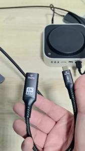 Cáp Chuyển Đổi 8K/4K Type C Sang HDMI 8K 60Hz 4K 120Hz USB C USB3.1 Đực Sang HDTV Cái Dành Cho Laptop Máy Tính Bảng MacBook TV