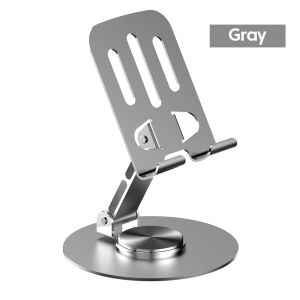 other | Portable 360 ° Rotating Desktop Universal Phone Holder Adjustable Folding Lazy Mobile Phone Stand Accessorie Aluminum Alloy