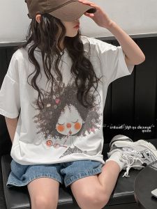 Aiza basic | New Fashionable Loose Summer Short Sleeve T-shirt for Girls