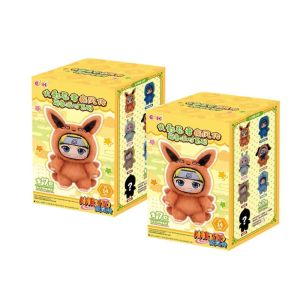 Bandai | New EAKI Naruto Blind Box Shippuden Party Series Uzumaki Stuffed Shippuden Original Plush Figure Ornament Toy Collection Gift