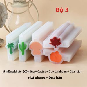 Khuôn Làm Xà Phòng Silicon Hình Chữ Nhật Bằng Gỗ 600ml Khuôn Bánh Mì Mềm Dẻo Tự Làm Khuôn Hình Trái Tim Mặt Trăng Dụng Cụ Làm Xà Phòng Dạng Ống