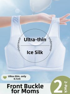 YUNASHA | Breathable Quick-Dry Summer Cotton Bra for Women