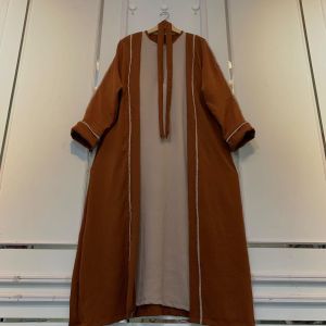 Sheila Dress - Gamis Wanita LD 130 cm Crinkle Airflow