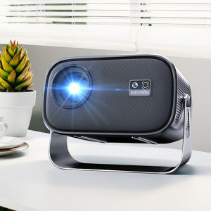 High definition mini mobile portable LED projector 4K wireless connection HDMI mobile screen projection with Bluetooth smart Android home theater entertainment TV integrated