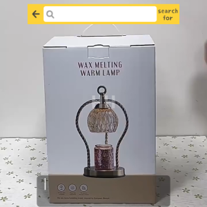 [Ready Stock] [Retro Style] Malaysia 3PinPlug Dimmable Adjustable Height Timer Scented Candle Warmer Lamp Electric Candle Burner Heater Melting Wax 3 Wick Candle Cute Cheap Fragrance LED Light Night Sleep Bedroom Bedside Table Desk Decoration Gift