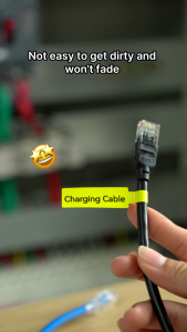 【Cable Label】NIIMBOT B1/B1Pro/B2/B2Pro/B21/B21Pro/B3S/B31/B4 Cable Label Sticker Waterproof Oil Proof Communication Room Thermal Label Paper