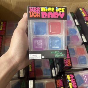 NeeDoh | In Stock Squishy Schylling Needoh Nice Cube Sensory Toy Fidget Squishies Needooh Needoh Anti-Stress Blocks Pressure Relief Toy