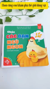 Ehon Song Ngữ Dành Cho Bé 0-6 Tuổi - Cùng Con Khám Phá Thế Giới Động Vật