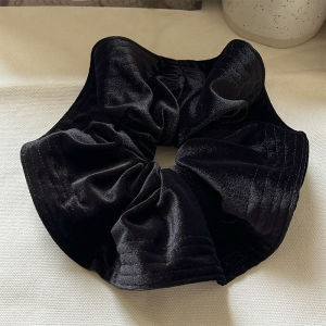 Velvet Hair Ties for Women Elegant High Elasticity Durable Hair Bands Autumn Winter Style Fashionable Korean Polyester Fiber