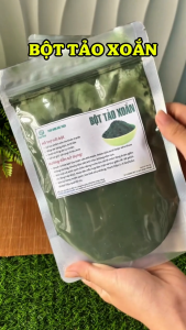 200g Mặt Nạ Bột Tảo Xoắn Organic Cao Cấp - Bột Tảo Xoắn Nhật Nguyên Chất Làm Đẹp Da Chuyên Spa