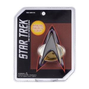 Funko | About 4.8-5 cm Star Trek Next Generation Starship key ring Costume Magnetic Communicator Badge Pin- Metal Figure Toys NEW