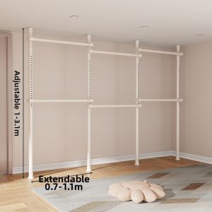 Freestanding Drill-Free Clothes Rack