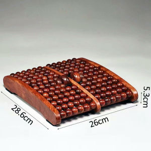 Redwood Beads Foot Massager round Ball Wooden Roller Sole Therapy Home Use Foot Rubbing Traditional Chinese Medicine Tool