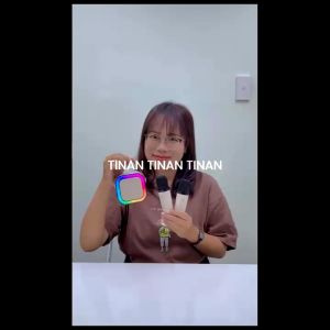 Bộ Loa Bluetooth TẶNG NGAY 2 Mic Không Dây Mini Hát Karaoke Tại Nhà K12 loa bluetooth hát karaoke loa bluetooth mini Đi kèm với đèn LED - BẢO HÀNH 1 ĐỔI 1 từ MƯỜNG THANH ROYAL