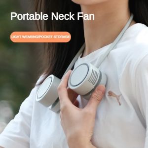 Niye Hands-Free Neck Fan Portable Bladeless Rechargeable 3-Speed Foldable USB for Travel Office Gym Men Women Personal Cooling