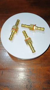 ข้อต่อสายพ่นยาทองเหลือง (ตัวผุ้-ตัวเมีย) ข้อต่อเครื่องพ่นยา