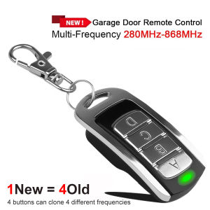 4 in 1 Multi Frequency Duplicator 287-868MHz Rolling Code 433MHz 868.35mhz Garage Door Gate Remote Control Handheld Transmitter