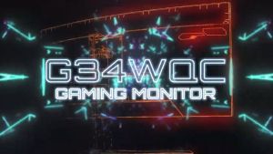 Gigabyte G34WQC A 34" VA 1500R UWQHD 144HZ 1MS FREESYNC Curved Gaming Monitor Motherboard G34 Gigabyte M34Wq Kuycon G34W G34Wqi Gigabyte Ga G33 Xiaomi G34Wqi - Lazada