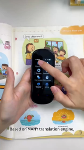 นักแปลเสียง การใช้งานออฟไลน์ ถ่ายภาพ ความแม่นยําสูง พกพาสะดวกเป็นพิเศษ เครื่องแปลการจดจําเสียง เครื่องแปลเสียงอัจฉริยะ การท่องเที่ยว อินเทอร์เฟซที่เรียบง่ายและใช้งานง่าย