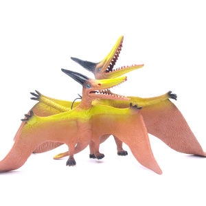 Jurassic Quetzalcoatlus Dinosaur Toy Boys and Girls Kids Large Soft Rubber Artificial Animal Model Toothless Pterosaur