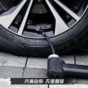 ROCKBROS Portable 150PSI Electric Air Compressor For Car Wirless Aluminum Alloy Motorcycle Tire Inflator Digital Bike Air Pump With Ligh