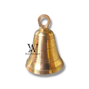 Bel Lonceng Kuningan Antik Motif Unyil No 2 Warna Kuning 1 Pcs