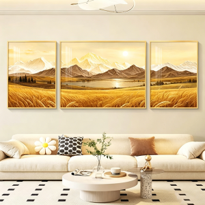 Tranh Tường 3D Phong Cách Hiện Đại Minimalist Sang Trọng Nhẹ