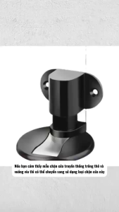 Chặn cửa vô hình hút nam châm mạnh dễ lắp đặt dễ chỉnh không cần khoan đục