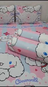 SPREI HOME MADE MOTIF KARAKTER UK 120 160 180 200 SUDAH SET SARBAN DAN SARGUL