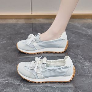 New Retro Breathable Lightweight Lace-up Training Ballet Casual Shoes