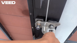 กลอนล็อคประตูรั้วบานเลื่อน กลอนล็อคอัตโนมัติ กลอนอัจฉริยะสําหรับประตูบานเลื่อน