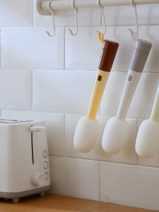 *SG SELLER* 3-in-1 Multipurpose Bottle & Cup Cleaner | Dishwasher Safe Cleaning Kit | Foam Free Plastic-Free Bottle Brush